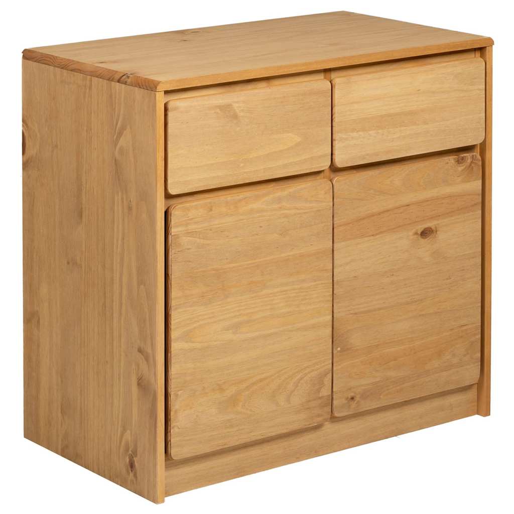 Sideboard SAUDA Eiche-Optik 80x43x75,5 cm Kiefernholz